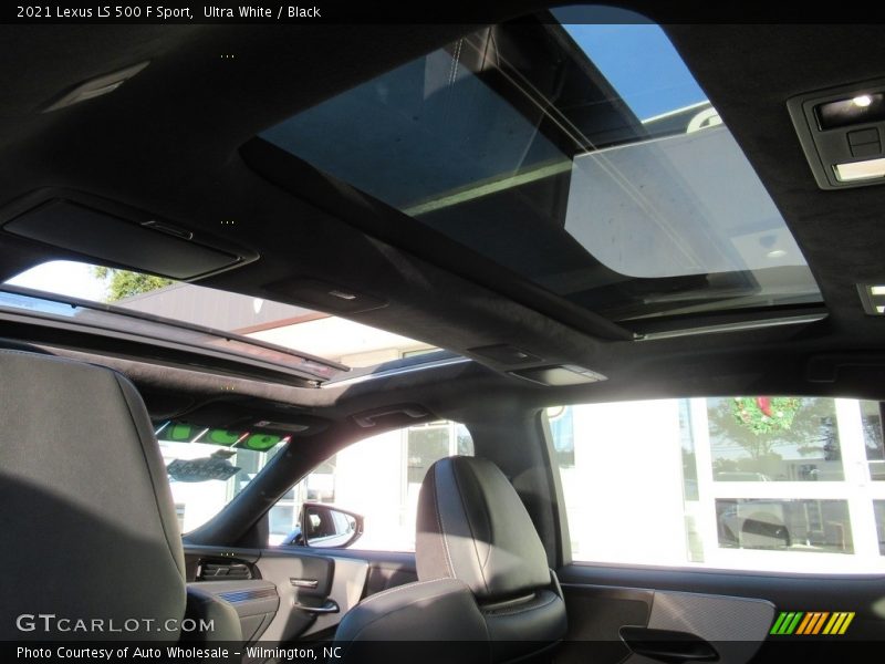 Ultra White / Black 2021 Lexus LS 500 F Sport