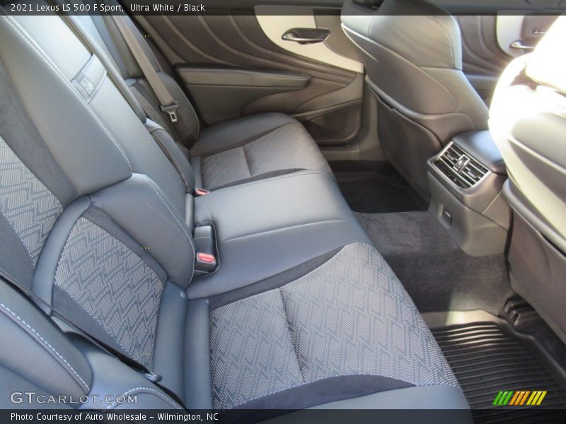 Rear Seat of 2021 LS 500 F Sport