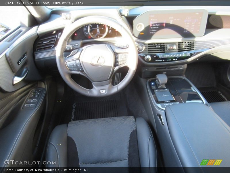 Ultra White / Black 2021 Lexus LS 500 F Sport