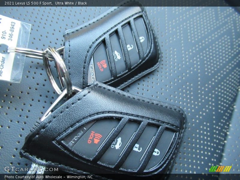 Keys of 2021 LS 500 F Sport