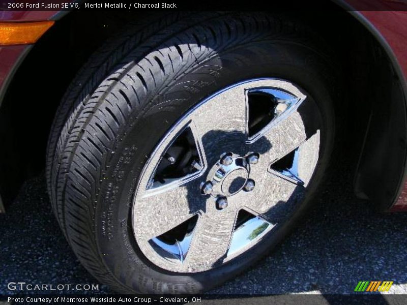 Merlot Metallic / Charcoal Black 2006 Ford Fusion SE V6