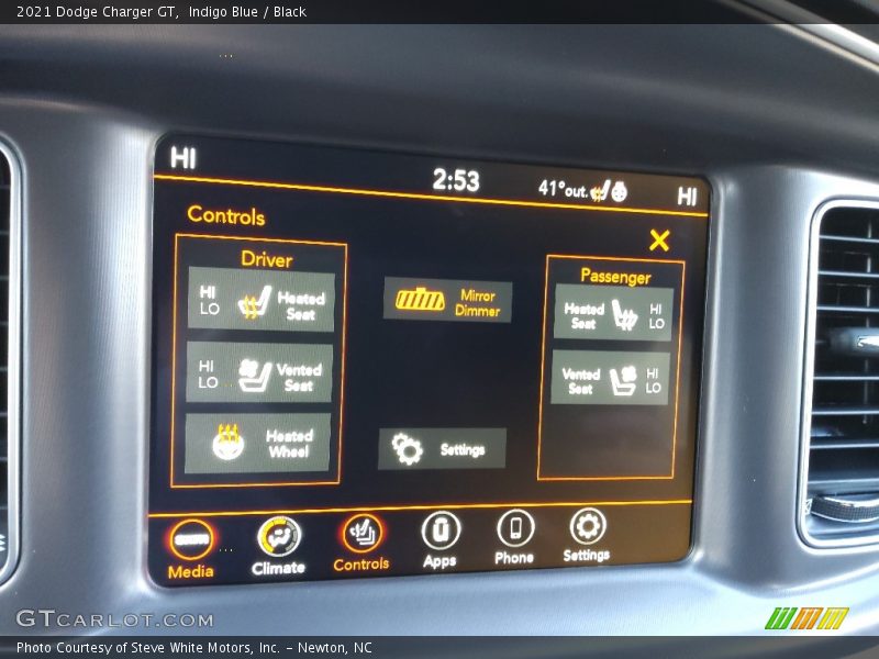 Indigo Blue / Black 2021 Dodge Charger GT