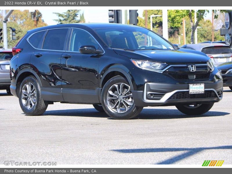 Crystal Black Pearl / Black 2022 Honda CR-V EX