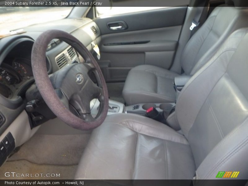 Java Black Pearl / Gray 2004 Subaru Forester 2.5 XS