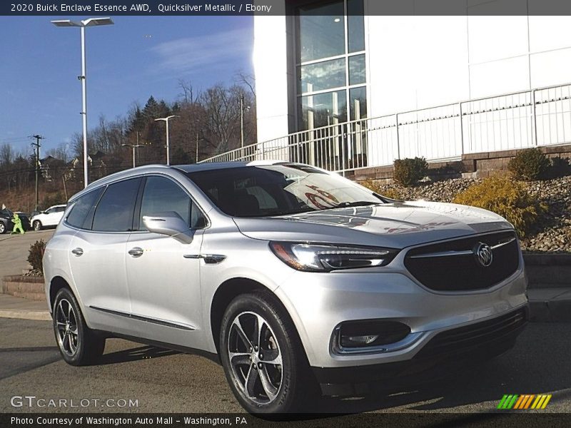Quicksilver Metallic / Ebony 2020 Buick Enclave Essence AWD