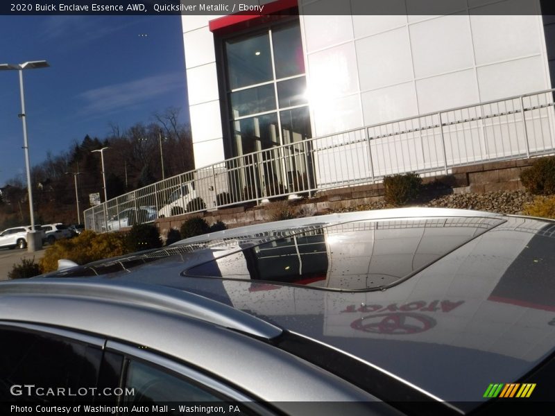 Quicksilver Metallic / Ebony 2020 Buick Enclave Essence AWD
