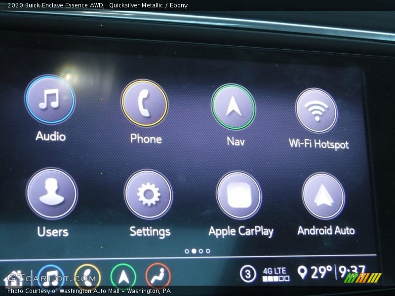 Quicksilver Metallic / Ebony 2020 Buick Enclave Essence AWD