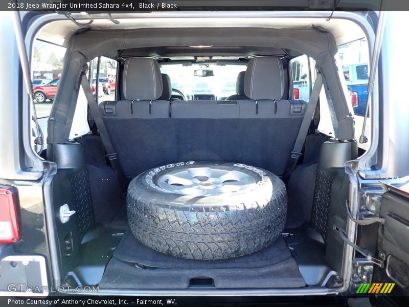 Black / Black 2018 Jeep Wrangler Unlimited Sahara 4x4