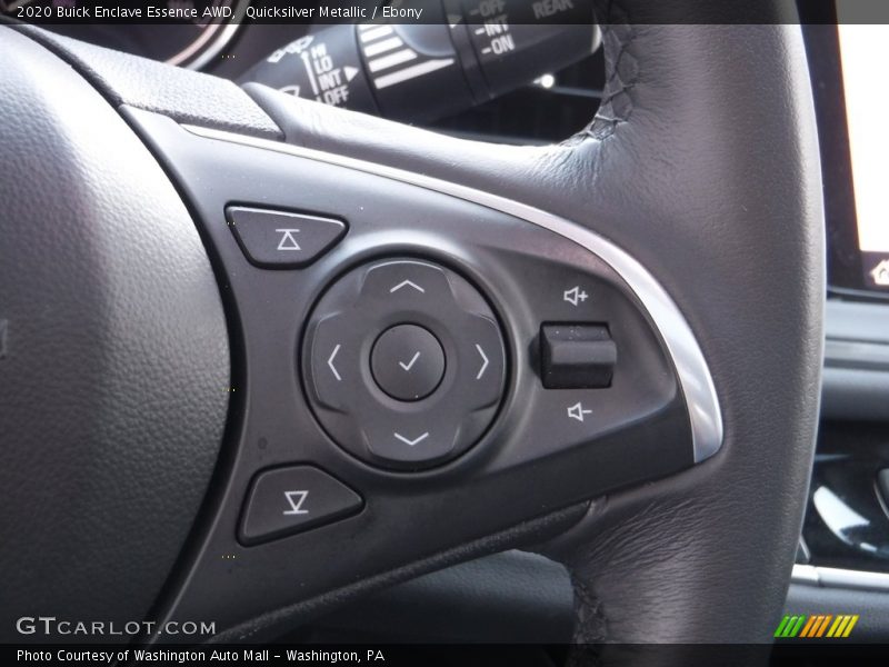 Quicksilver Metallic / Ebony 2020 Buick Enclave Essence AWD
