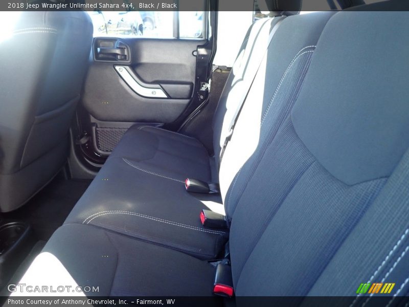 Black / Black 2018 Jeep Wrangler Unlimited Sahara 4x4