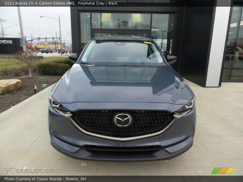 Polymetal Gray / Black 2021 Mazda CX-5 Carbon Edition AWD