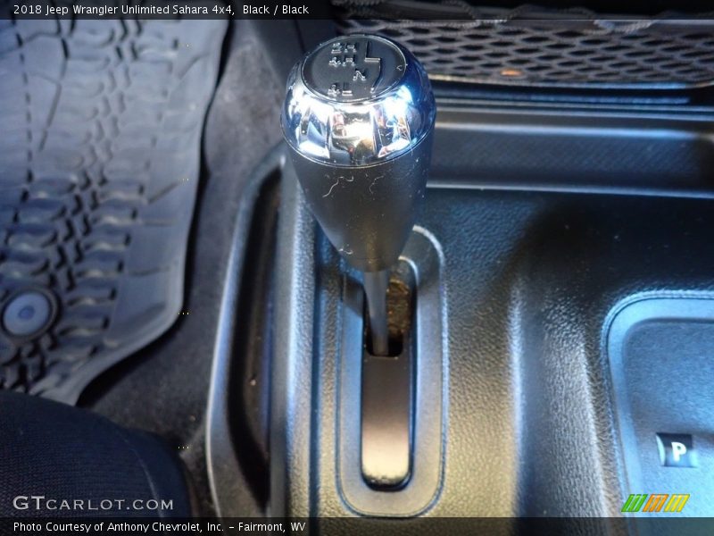 Black / Black 2018 Jeep Wrangler Unlimited Sahara 4x4