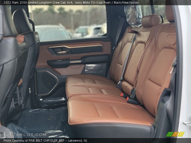 Rear Seat of 2022 1500 Limited Longhorn Crew Cab 4x4