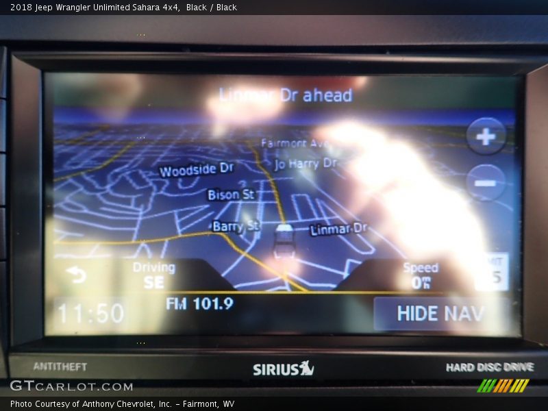 Black / Black 2018 Jeep Wrangler Unlimited Sahara 4x4