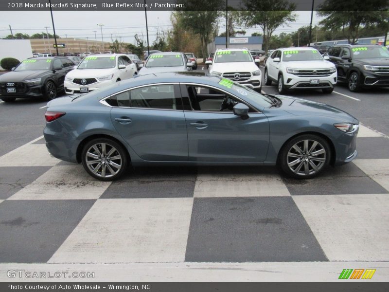 Blue Reflex Mica / Parchment 2018 Mazda Mazda6 Signature