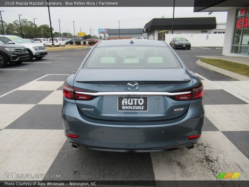 Blue Reflex Mica / Parchment 2018 Mazda Mazda6 Signature