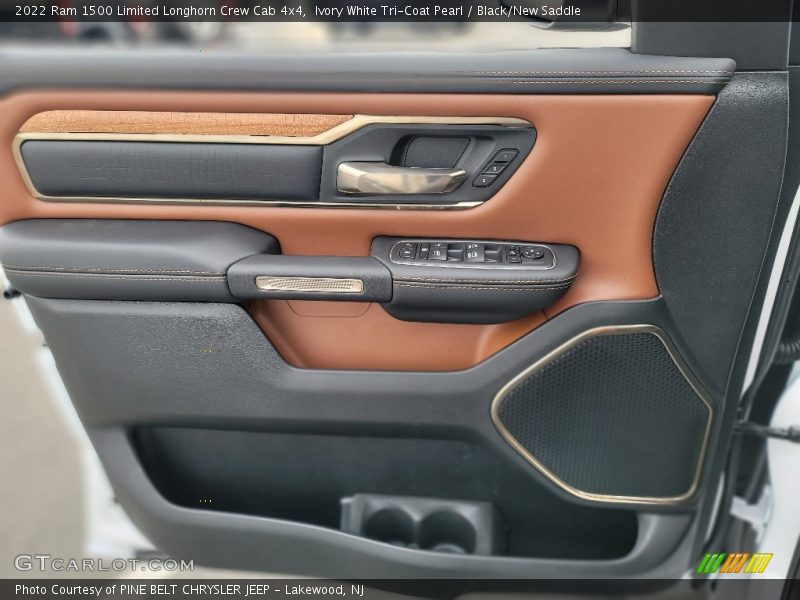 Door Panel of 2022 1500 Limited Longhorn Crew Cab 4x4