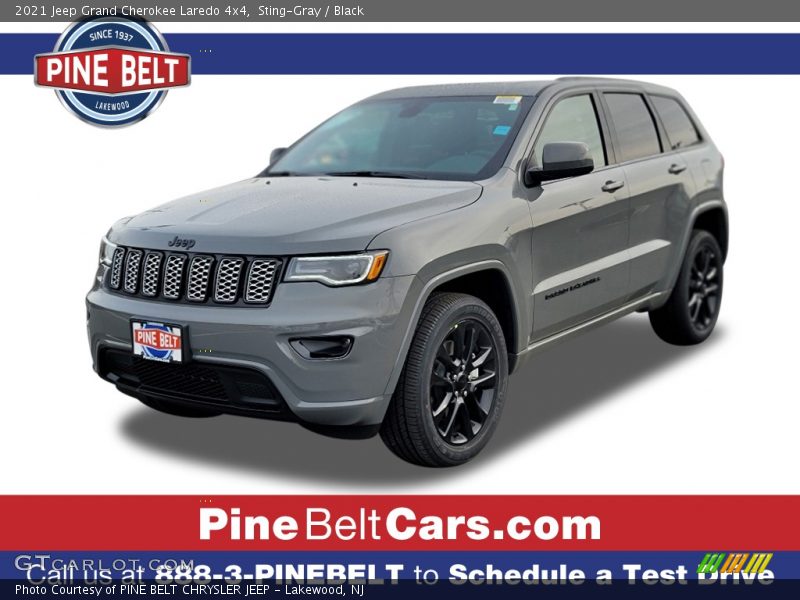 Sting-Gray / Black 2021 Jeep Grand Cherokee Laredo 4x4