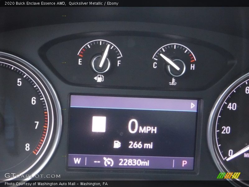 Quicksilver Metallic / Ebony 2020 Buick Enclave Essence AWD