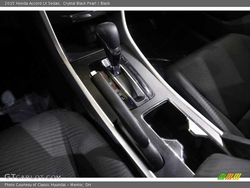 Crystal Black Pearl / Black 2015 Honda Accord LX Sedan