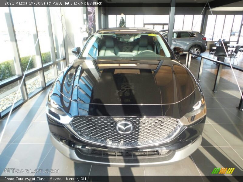 Jet Black Mica / Black 2021 Mazda CX-30 Select AWD