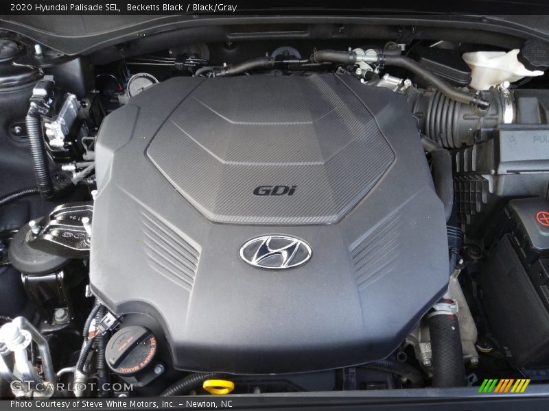  2020 Palisade SEL Engine - 3.8 Liter GDI DOHC 16-Valve D-CVVT V6