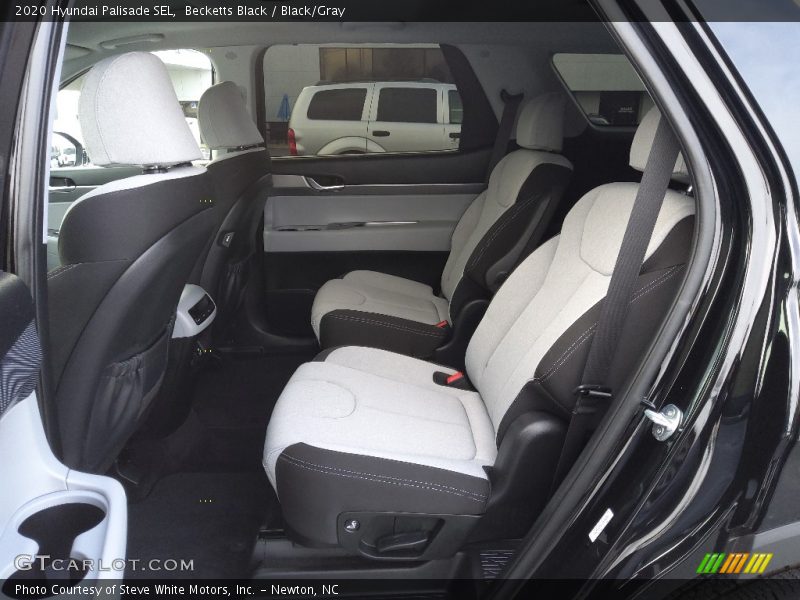 Rear Seat of 2020 Palisade SEL