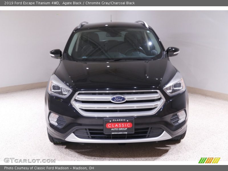 Agate Black / Chromite Gray/Charcoal Black 2019 Ford Escape Titanium 4WD