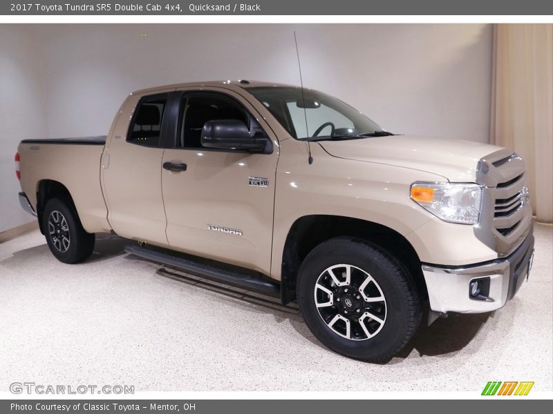 Quicksand / Black 2017 Toyota Tundra SR5 Double Cab 4x4