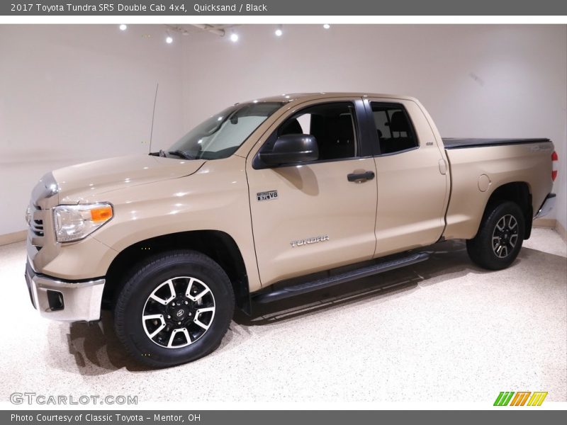 Quicksand / Black 2017 Toyota Tundra SR5 Double Cab 4x4