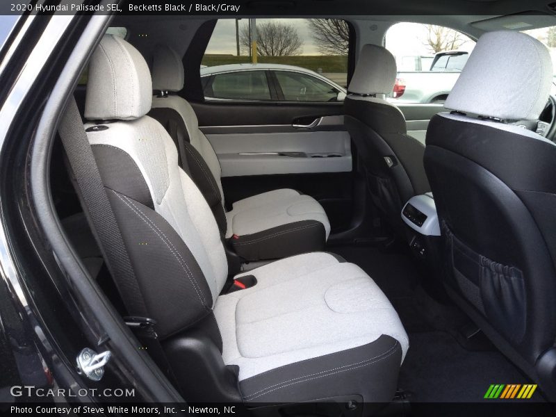 Rear Seat of 2020 Palisade SEL
