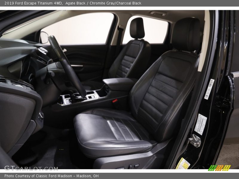 Agate Black / Chromite Gray/Charcoal Black 2019 Ford Escape Titanium 4WD