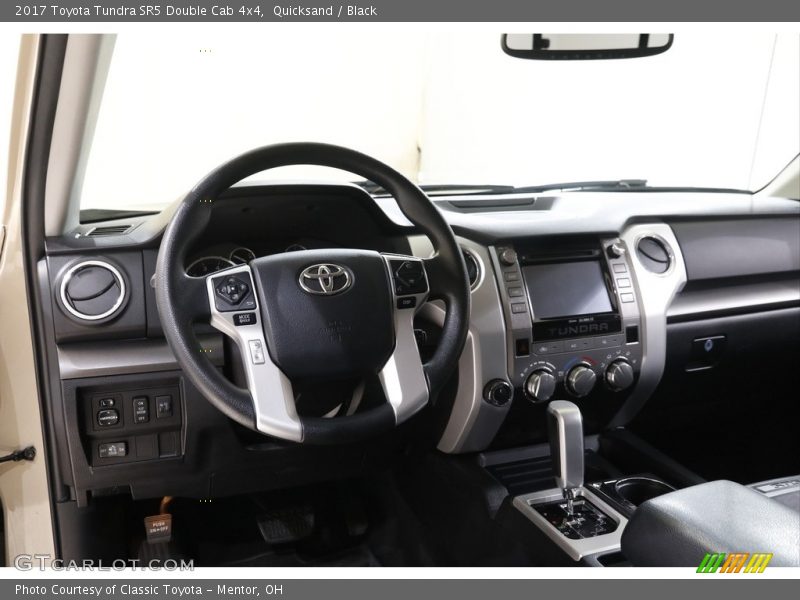 Quicksand / Black 2017 Toyota Tundra SR5 Double Cab 4x4