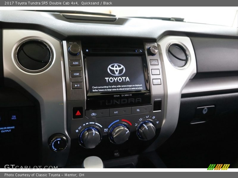 Quicksand / Black 2017 Toyota Tundra SR5 Double Cab 4x4