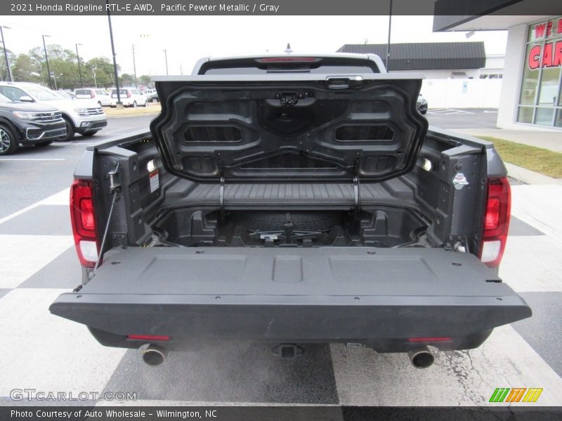 Pacific Pewter Metallic / Gray 2021 Honda Ridgeline RTL-E AWD