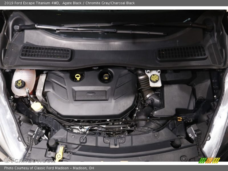 Agate Black / Chromite Gray/Charcoal Black 2019 Ford Escape Titanium 4WD