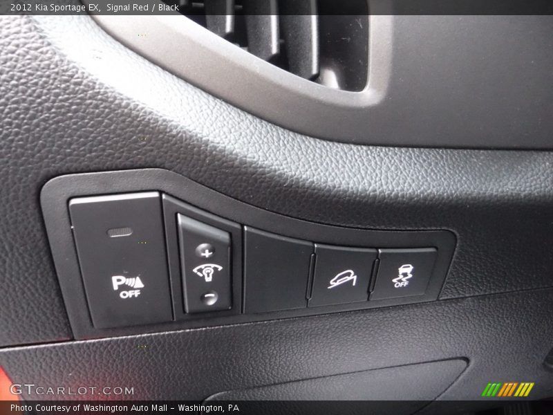 Signal Red / Black 2012 Kia Sportage EX