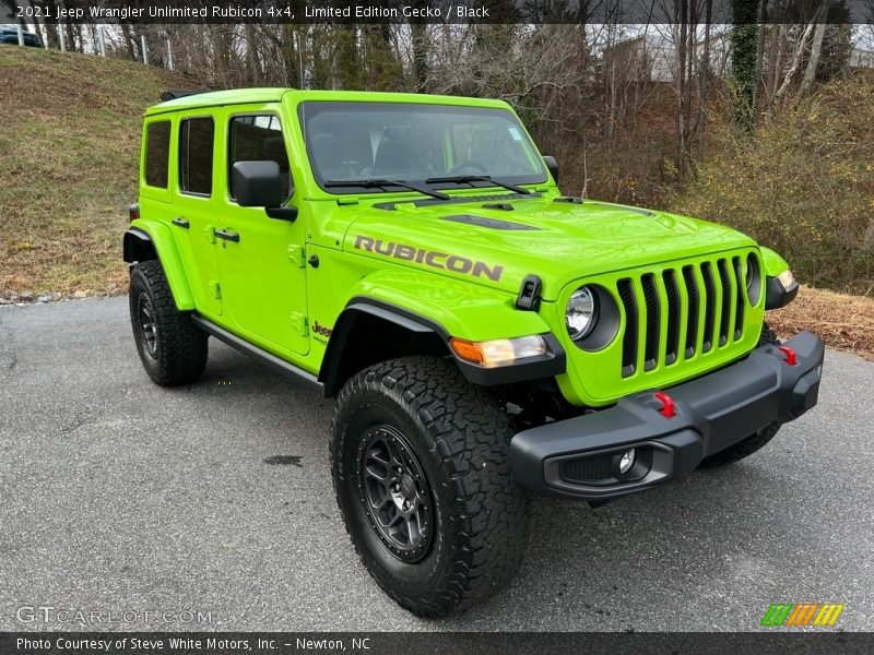 Limited Edition Gecko / Black 2021 Jeep Wrangler Unlimited Rubicon 4x4
