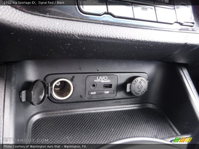 Signal Red / Black 2012 Kia Sportage EX