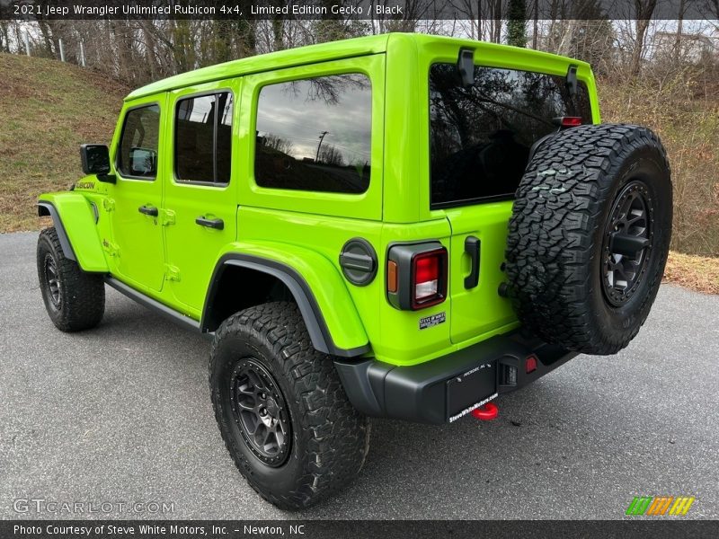 Limited Edition Gecko / Black 2021 Jeep Wrangler Unlimited Rubicon 4x4