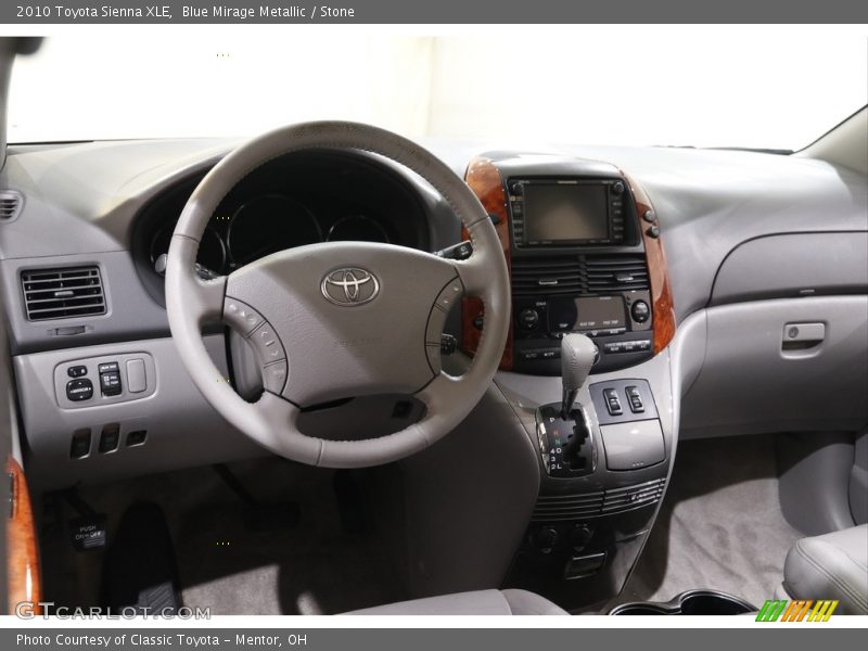 Blue Mirage Metallic / Stone 2010 Toyota Sienna XLE