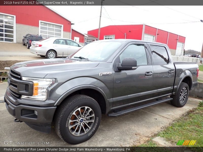 Magnetic / Black 2019 Ford F150 XLT Sport SuperCrew 4x4
