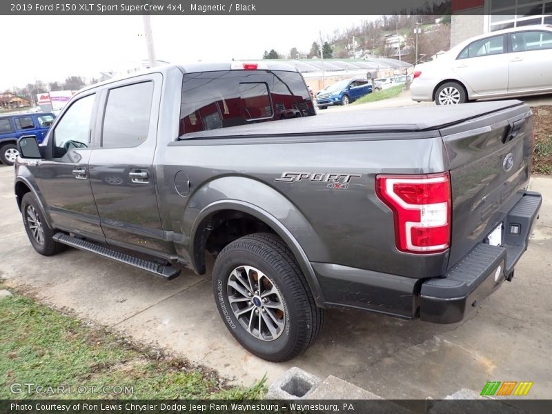 Magnetic / Black 2019 Ford F150 XLT Sport SuperCrew 4x4