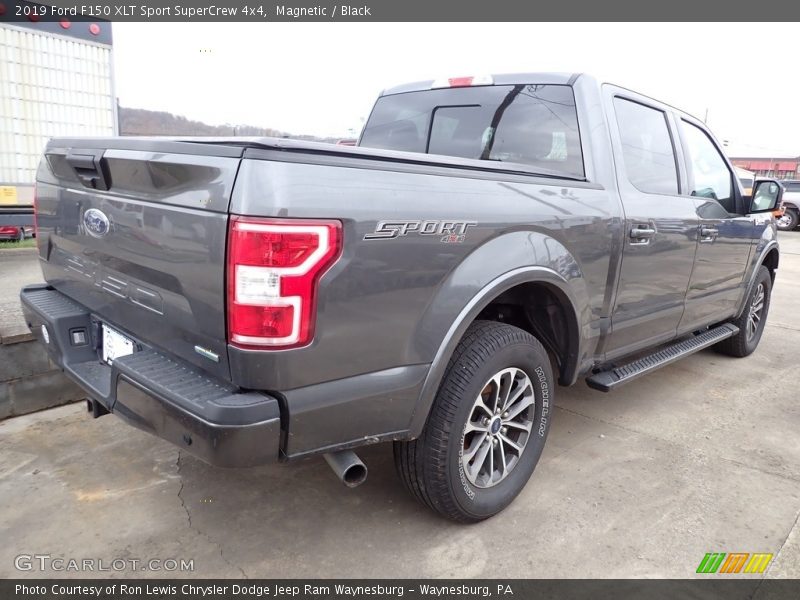 Magnetic / Black 2019 Ford F150 XLT Sport SuperCrew 4x4