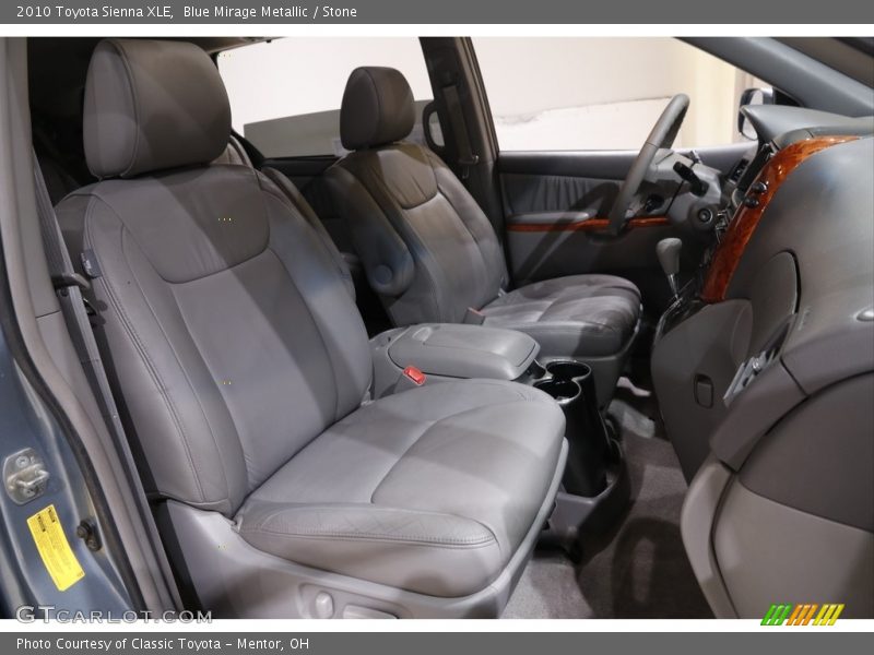 Blue Mirage Metallic / Stone 2010 Toyota Sienna XLE