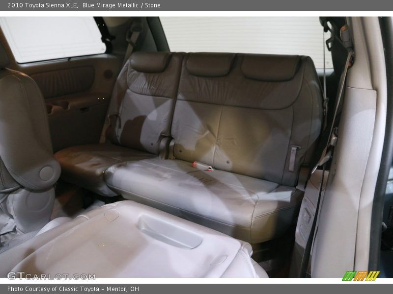 Blue Mirage Metallic / Stone 2010 Toyota Sienna XLE