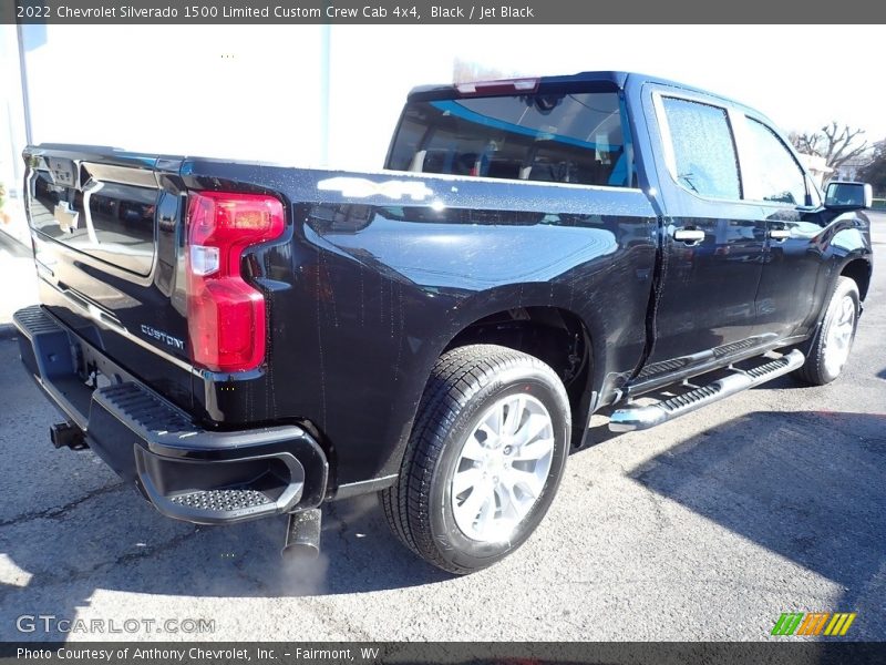 Black / Jet Black 2022 Chevrolet Silverado 1500 Limited Custom Crew Cab 4x4