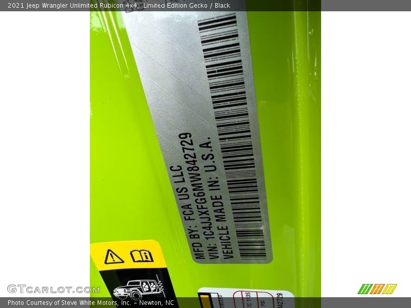 Limited Edition Gecko / Black 2021 Jeep Wrangler Unlimited Rubicon 4x4