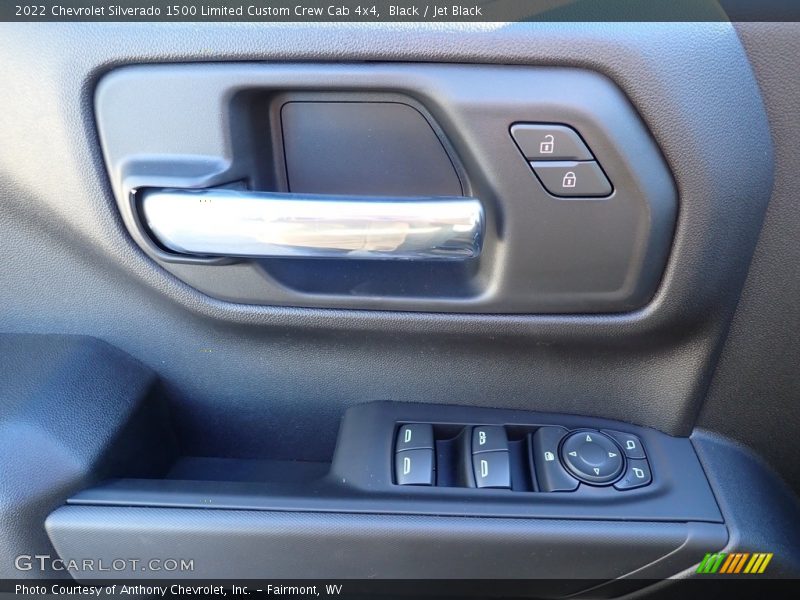 Black / Jet Black 2022 Chevrolet Silverado 1500 Limited Custom Crew Cab 4x4