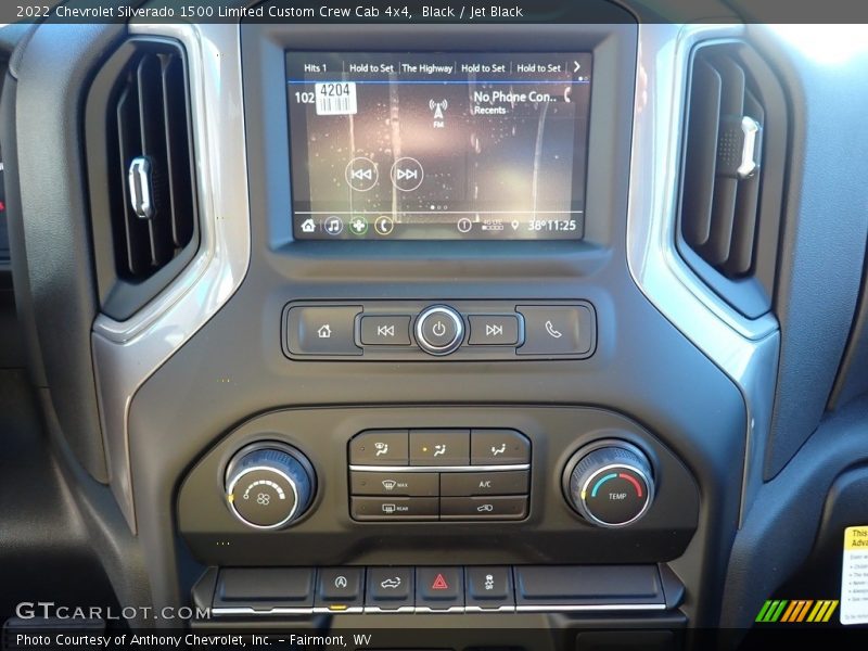 Black / Jet Black 2022 Chevrolet Silverado 1500 Limited Custom Crew Cab 4x4